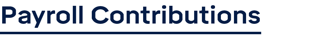 Payroll Contributions 